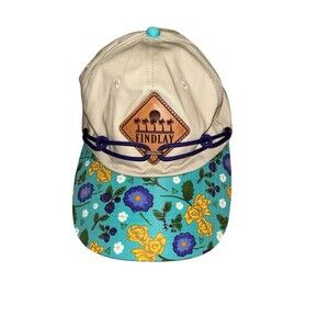 Findlay Adjustable Hat Tropical Hawaii‎ Flowers